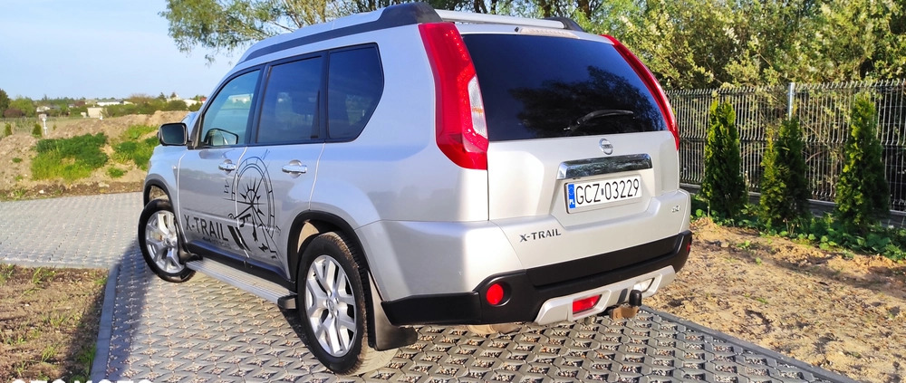 Nissan X-Trail cena 44400 przebieg: 219000, rok produkcji 2013 z Chojnice małe 667